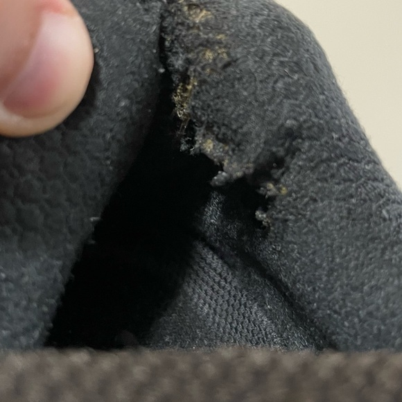 Asics Gel Nimbus 17 Size 9.5 Black Silver Worn - Picture 6 of 7